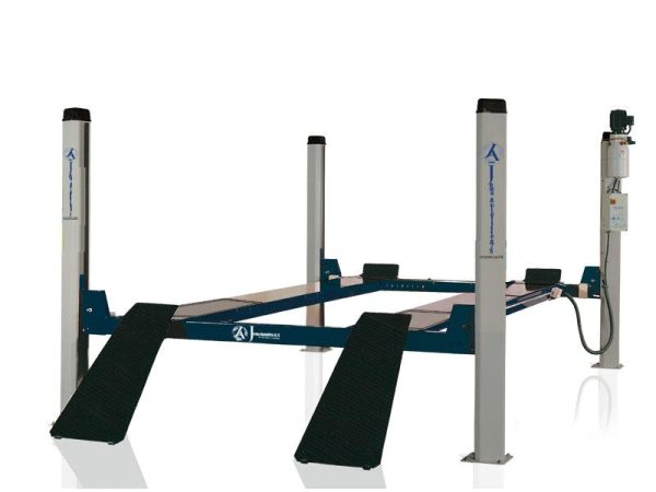 4 Post car lift - hydraulic - 5000kg - Euro line (JA5000F-E)