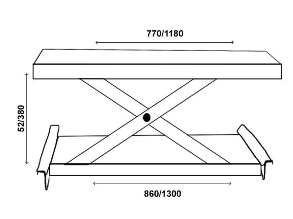 Jacking beam Basic line - Oil hydraulic (JA1600J-OIL) - Image 4