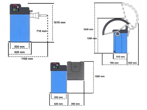 Wheel balancer (DWC-2) - Image 8