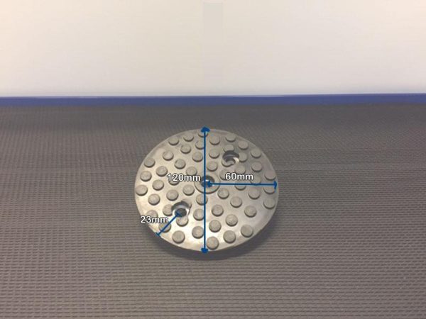 Rubber lifting platforms for 2 Post lifts (JA0006RB) - Image 3