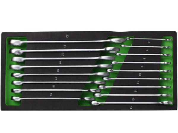 Metric Combination Spanner Set 17 pcs. - (11998)