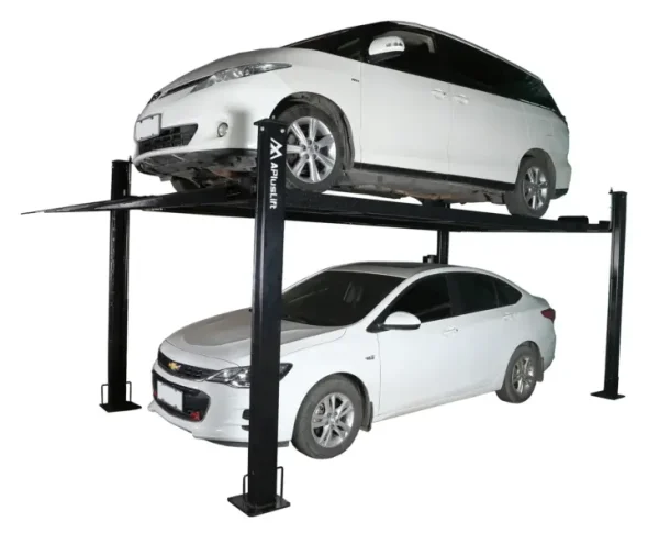 APLUSLIFT HW-8SXLT 8000LB 4-POST EXTRA TALL/LONG/WIDE PORTABLE STORAGE SERVICE CAR LIFT - Image 2